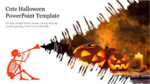 Cute Halloween PowerPoint Template
